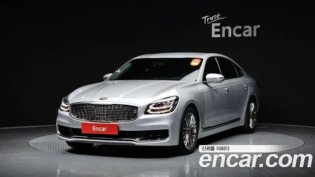 Kia More K9 2018 Серебристо-серый из Кореи