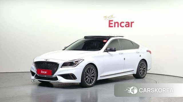 Genesis G80 2018 Белый из Кореи