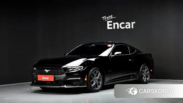 Ford Mustang 7th Generation 2024 Черный из Кореи