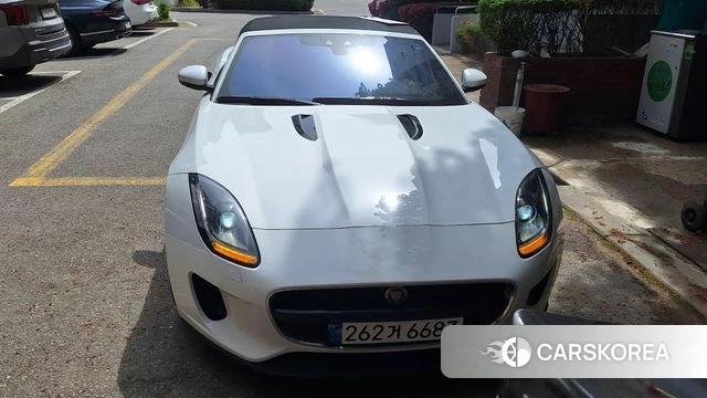 Jaguar F-TYPE 2018 Белый из Кореи