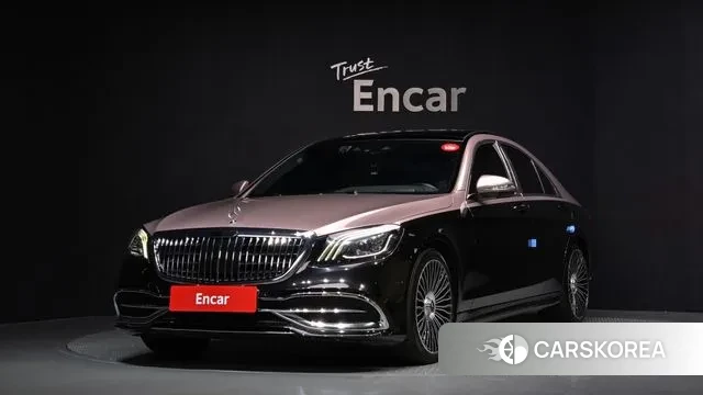 Mercedes-Benz S-Class W222 2018 Черный из Кореи