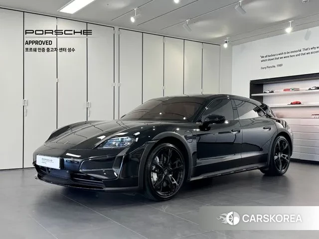 Porsche Taycan 2025 Черный из Кореи