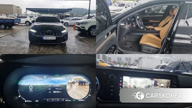 Kia K5 Hybrid 3rd Generation 2023 Черный из Кореи