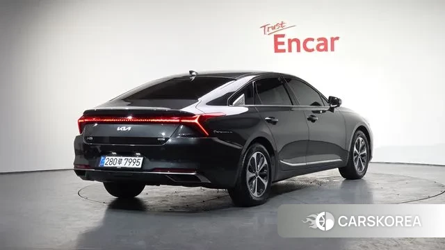 Kia K8 Hybrid 2022 Серый из Кореи