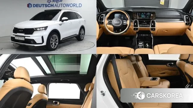 Kia Sorento 4th Generation 2021 Белый из Кореи