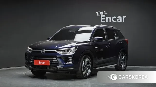Ssangyong Beautiful Korando 2020 Синий из Кореи