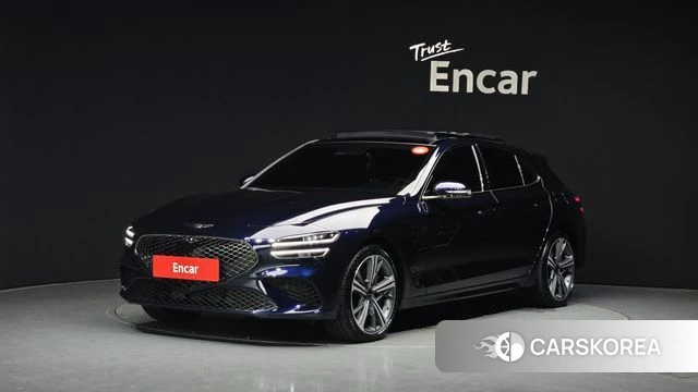 Genesis The New G70 Shooting Brake 2025 Синий из Кореи