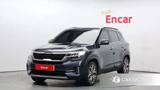 Kia Seltos 2019 Серый из Кореи
