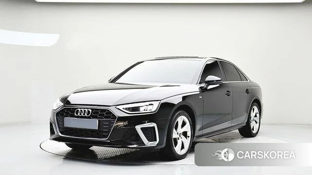 Audi A4 (B9) 2022 Черный из Кореи