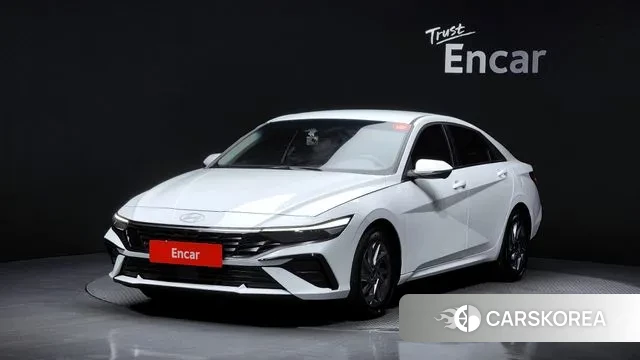 Hyundai The New Avante (CN7) 2025 Белый из Кореи