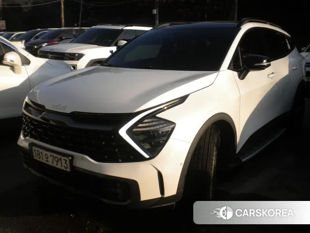 Kia Sportage 5th Generation Hybrid 2021 Белый из Кореи