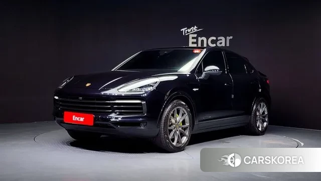 Porsche Cayenne (PO536) 2021 Черный из Кореи