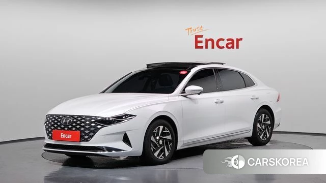 Hyundai The New Grandeur IG Hybrid 2020 Белый из Кореи