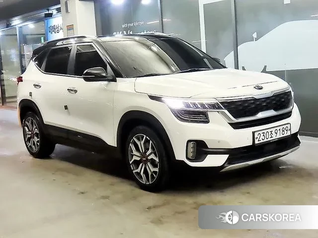 Kia Seltos 2020 Белый из Кореи