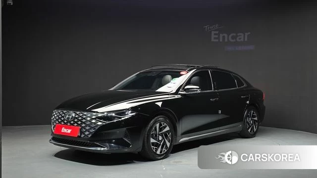Hyundai The New Grandeur IG Hybrid 2022 Черный из Кореи