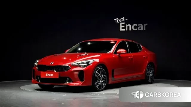 Kia Stinger Meister 2022 Красный из Кореи