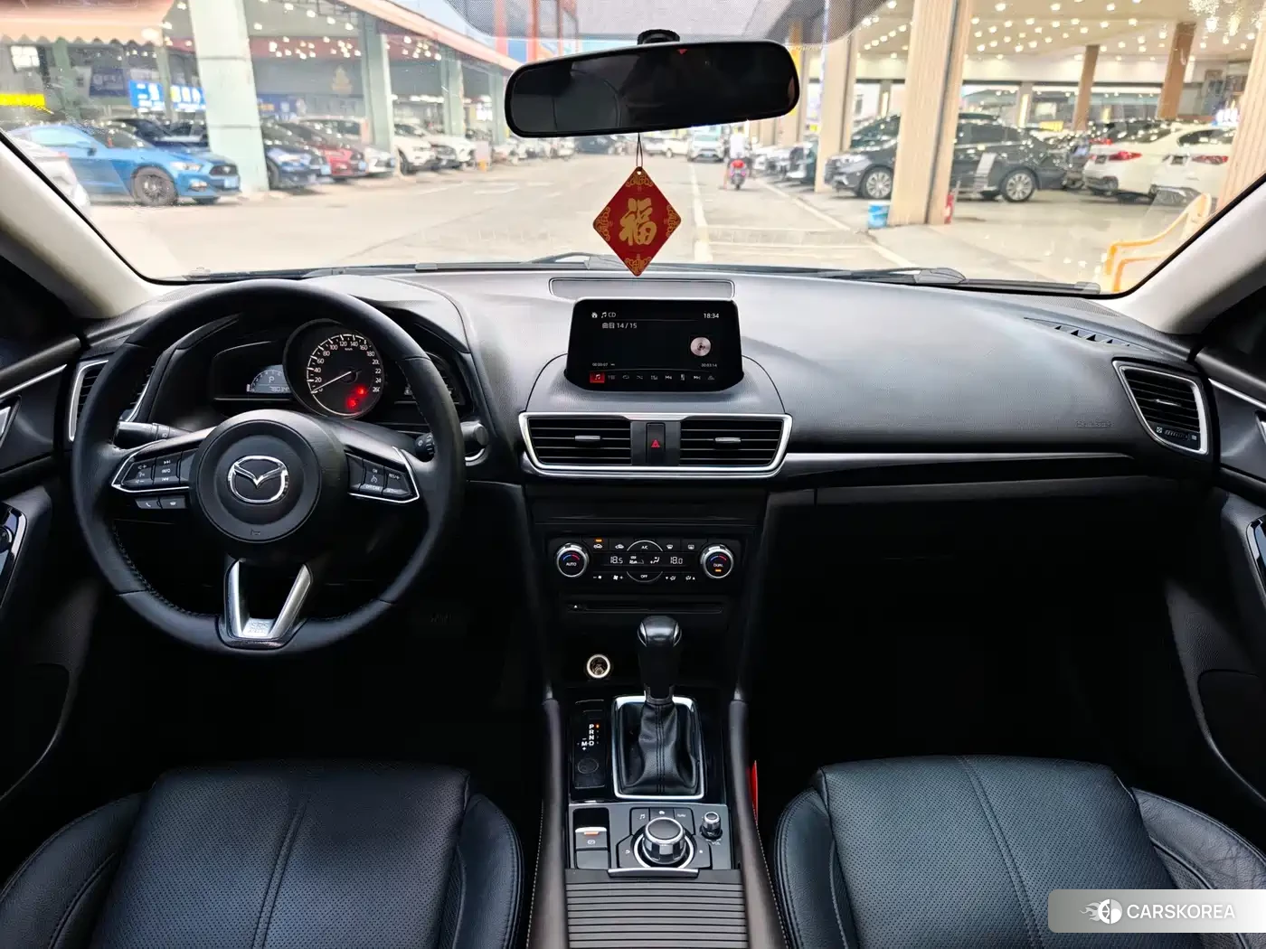 Mazda 3 2018 Синий из Китая
