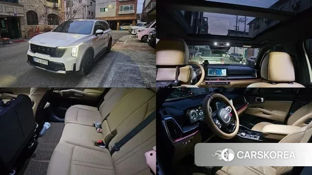 Kia The New Sorento 4th Generation 2024 Белый из Кореи