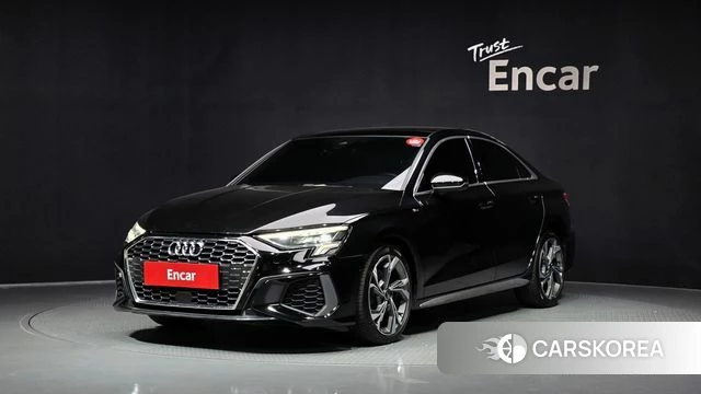 Audi A3 (8Y) 2023 Черный из Кореи