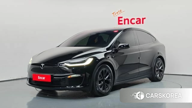 Tesla Model X 2023 Черный из Кореи