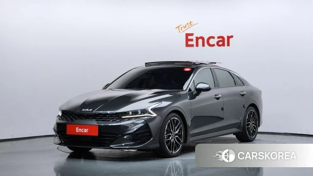 Kia K5 3rd generation 2023 Серый из Кореи