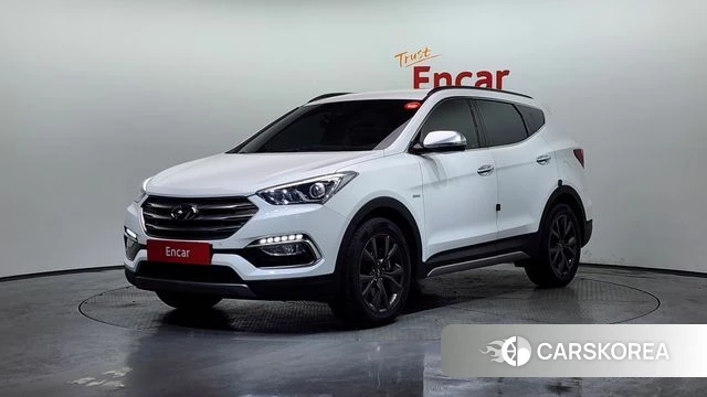 Hyundai Santa Fe The Prime 2018 Белый из Кореи