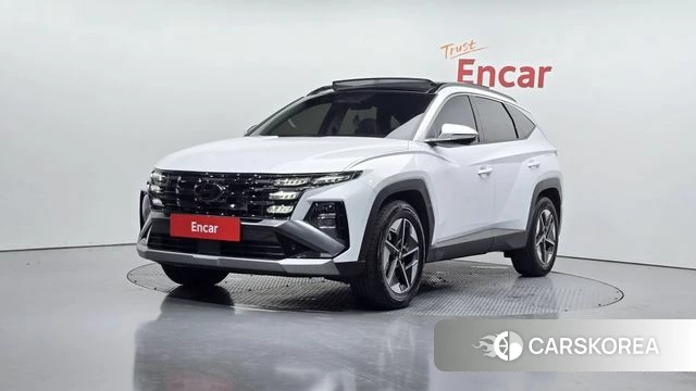 Hyundai The New Tucson Hybrid (NX4) 2025 Белый из Кореи