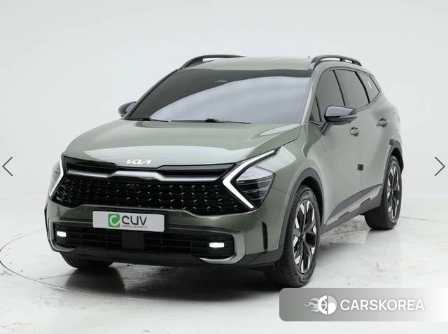 Kia Sportage 5th Generation 2022 Зеленый из Кореи