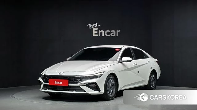 Hyundai The New Avante (CN7) 2025 Белый из Кореи