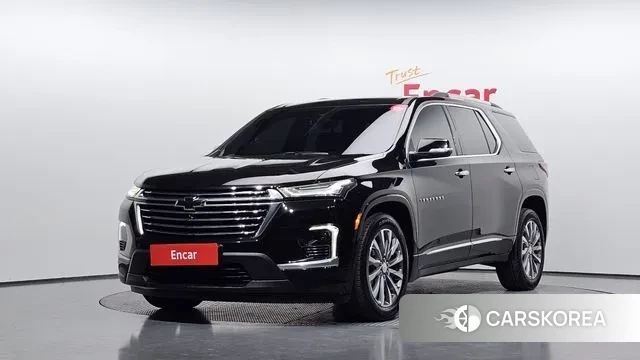 Chevrolet (GM Daewoo) Traverse 2023 Черный из Кореи