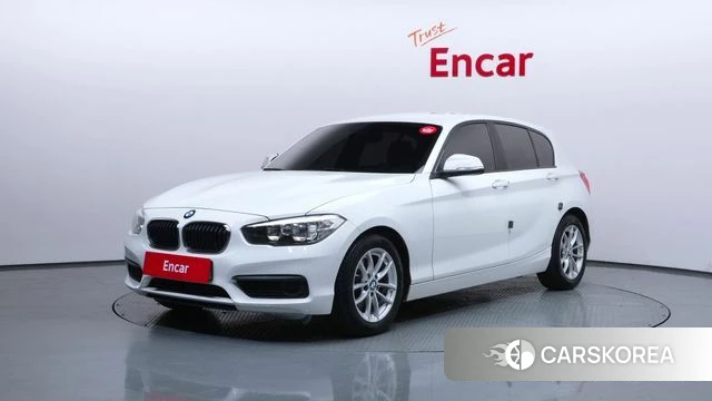 BMW 1 Series (F20) 2018 Белый из Кореи