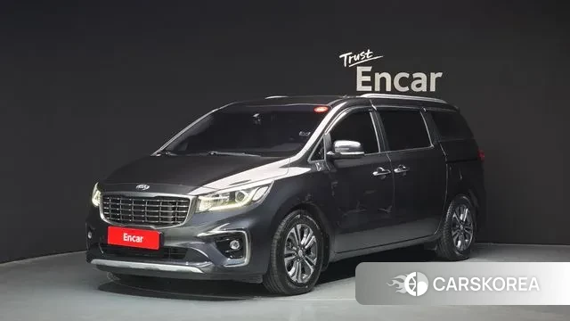 Kia The New Carnival 2019 Черный из Кореи