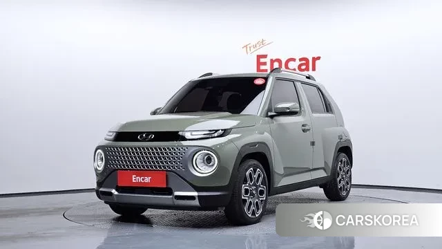 Hyundai Casper 2022 Светло-зеленый из Кореи