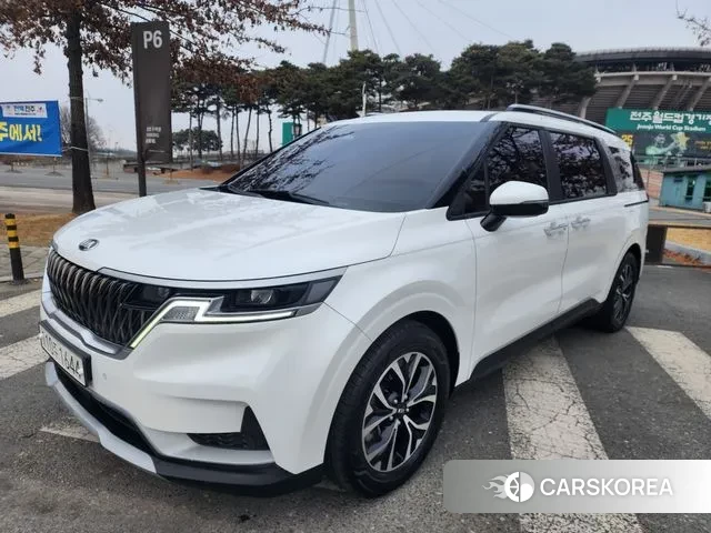 Kia Carnival 4th generation 2021 Белый из Кореи