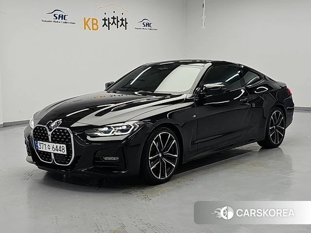 BMW 4 Series (G22) 2023 Черный из Кореи