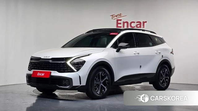Kia Sportage 5th Generation Hybrid 2023 Белый из Кореи
