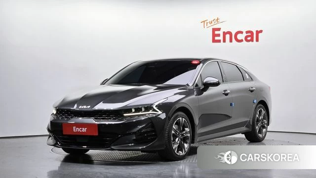 Kia K5 3rd generation 2022 Серый из Кореи