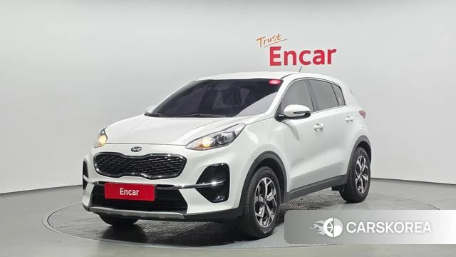 Kia Sportage The Bold 2021 Белый из Кореи