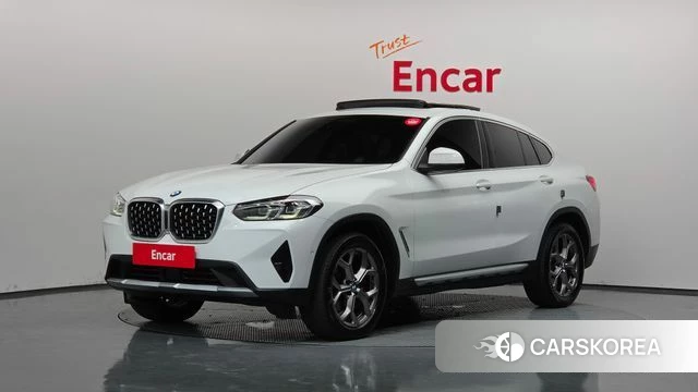 BMW X4 (G02) 2021 Белый из Кореи