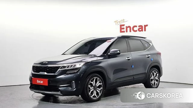 Kia Seltos 2020 Серый из Кореи