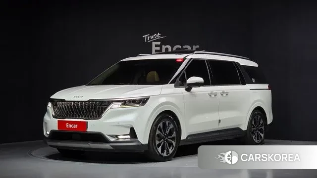 Kia Carnival 4th generation 2021 Белый из Кореи