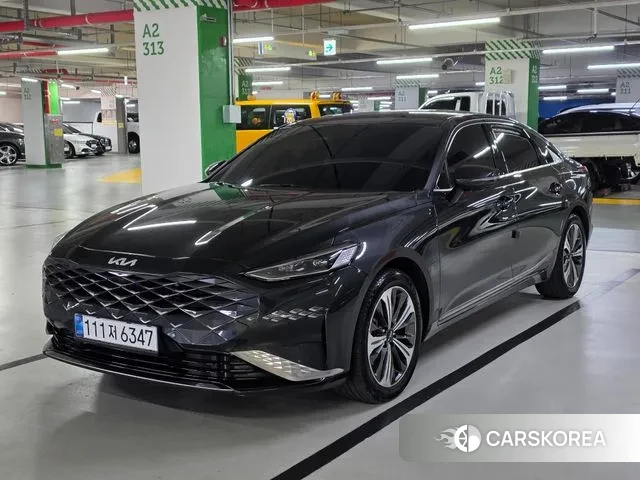 Kia K8 Hybrid 2022 Серый из Кореи