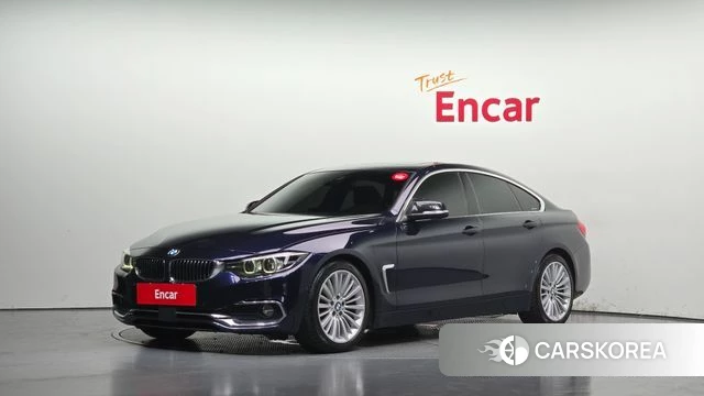 BMW 4 Series (F32) 2020 Синий из Кореи