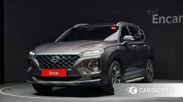 Hyundai Santa Fe TM 2019 Серый из Кореи
