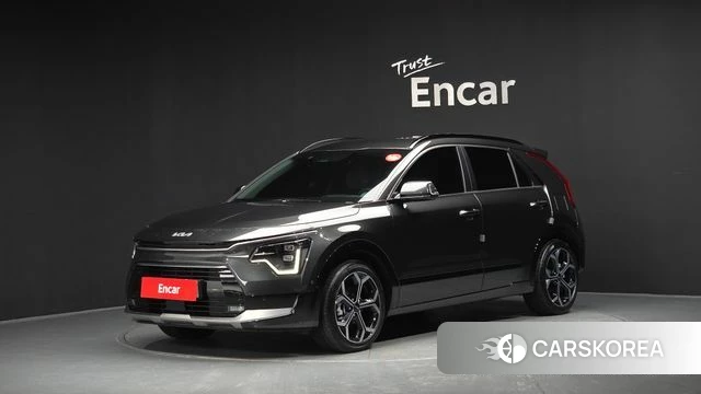 Kia Di Ol Nu Niro 2022 Серый из Кореи