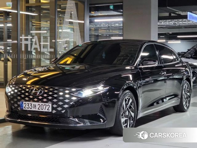 Hyundai The New Grandeur IG Hybrid 2022 Черный из Кореи