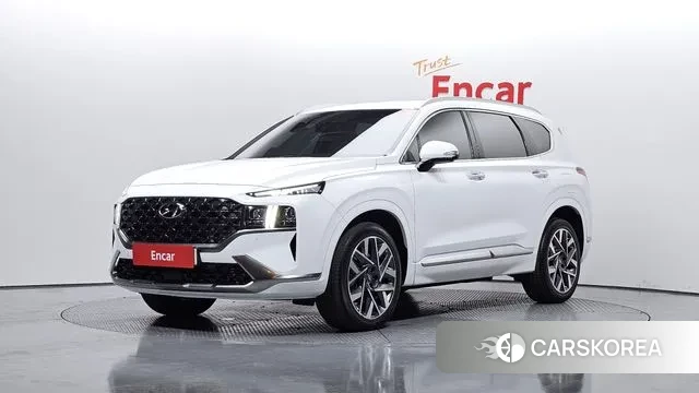 Hyundai The New Santa Fe 2023 Белый из Кореи