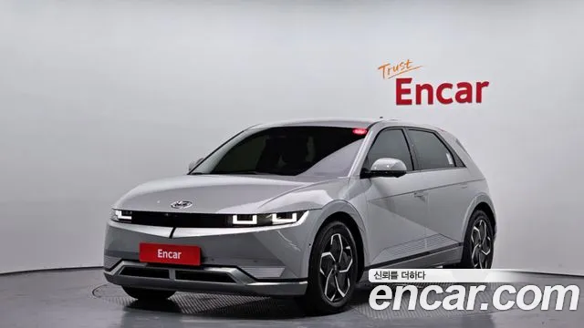 Hyundai Ionic 5 2022 Серебристо-серый из Кореи