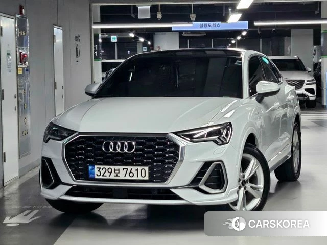 Audi Q3 (F3) 2022 Белый из Кореи