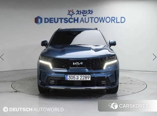 Kia Sorento 4th Generation 2022 Синий из Кореи